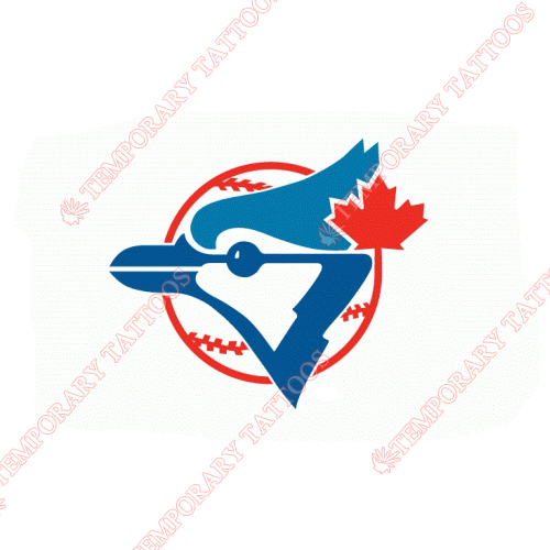 Toronto Blue Jays Customize Temporary Tattoos Stickers NO.1986